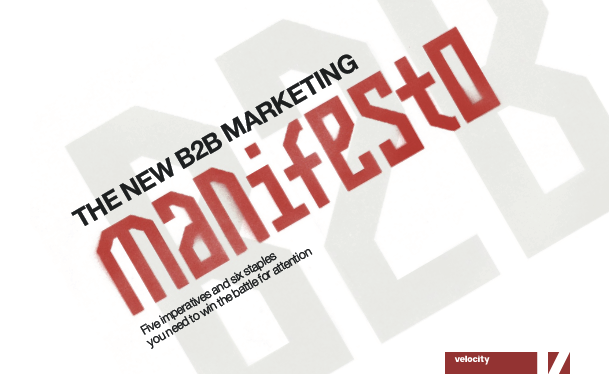 B2B Marketing Manifesto