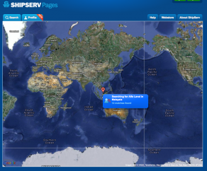 ShipServ live transaction map