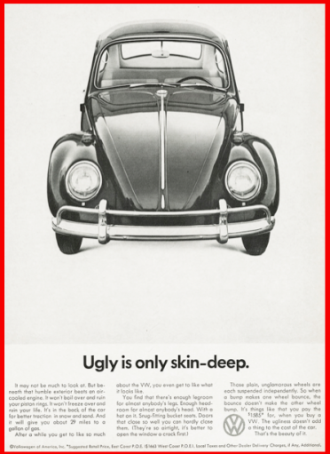 Werbung von VW für den Käfer in den USA
