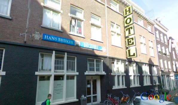 insane honesty: kessels kramer and Hans Brinker Hotel