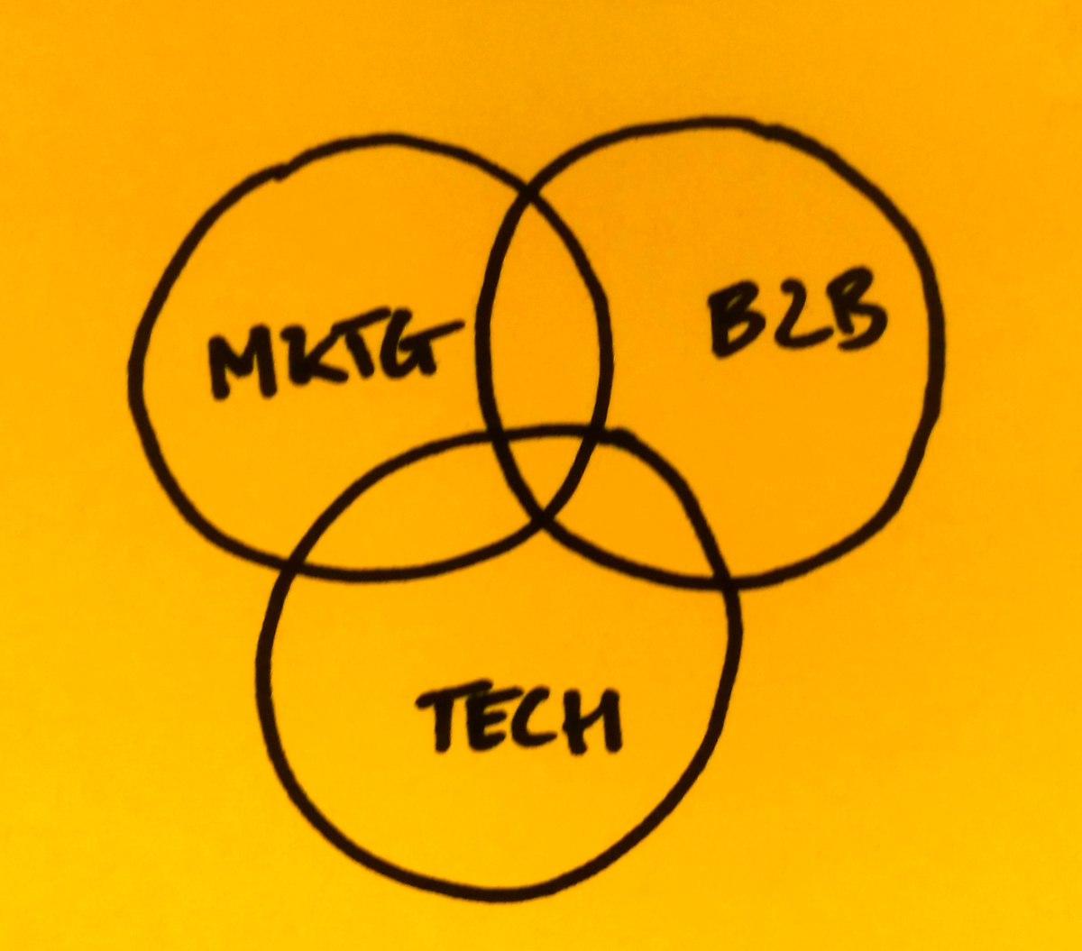 The venn diagram of B2B tech writing